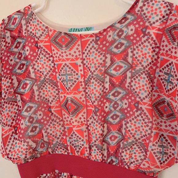 Francesca’s Short-Sleeve Dress - Picture 2 of 3